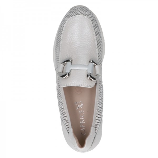 Обувки перлено мръсно бяло Caprice