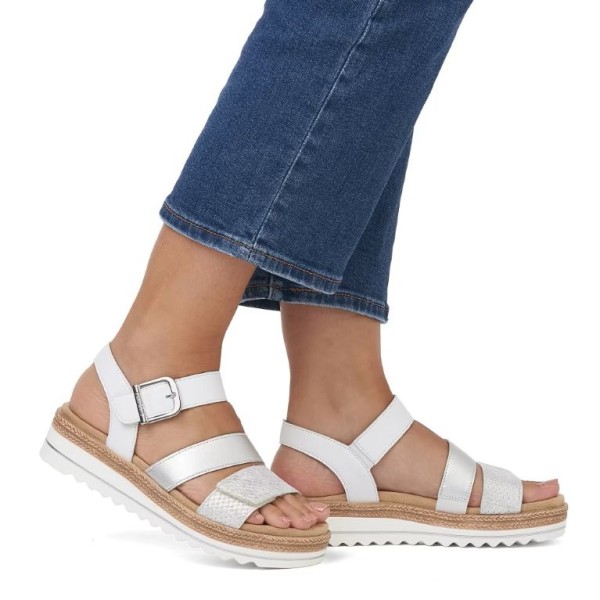 Сандали златисто бяло Remonte