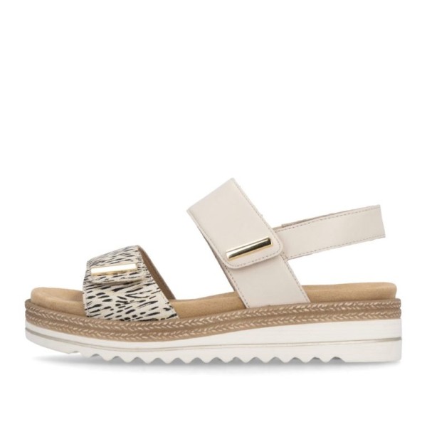 Сандали бежово златисто Remonte