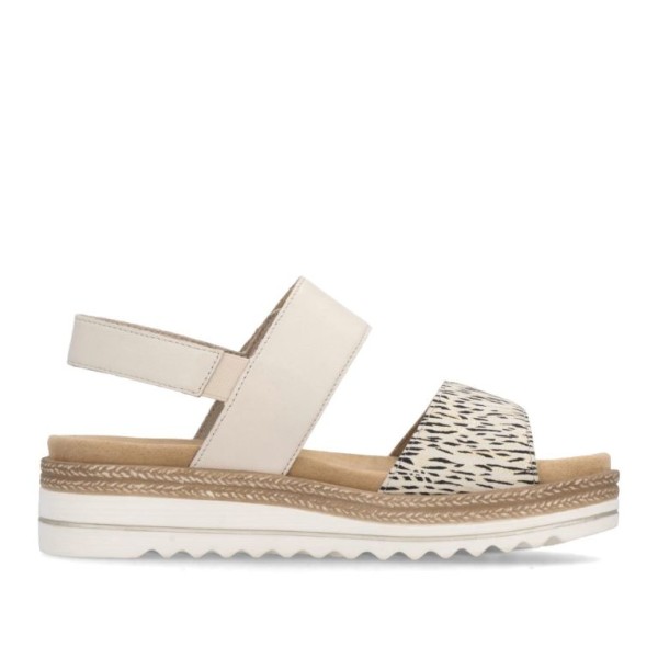 Сандали бежово златисто Remonte