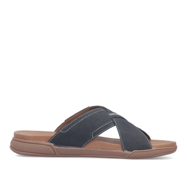 Чехли тъмно синьо Rieker