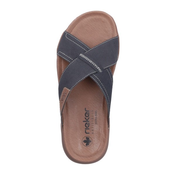 Чехли тъмно синьо Rieker