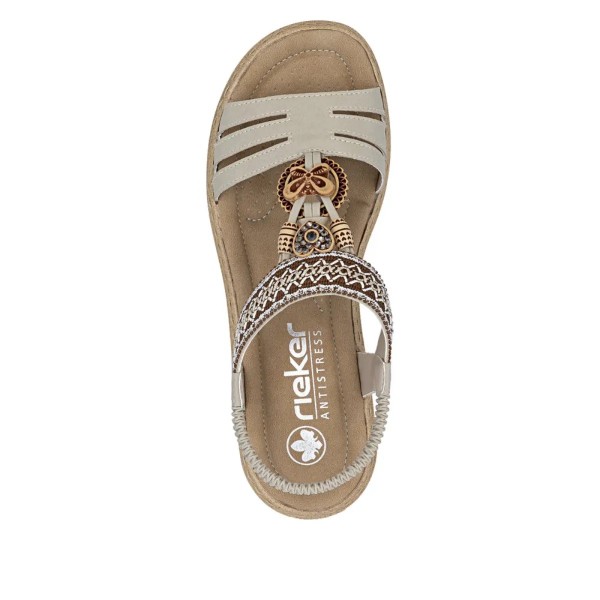 Сандали бежово Rieker