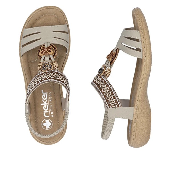 Сандали бежово Rieker