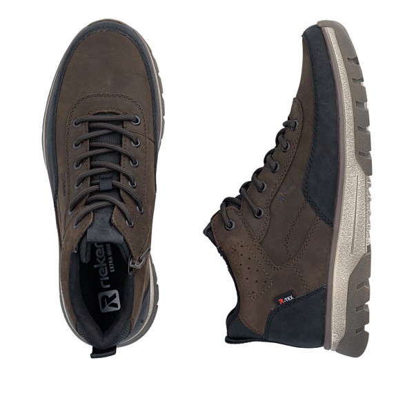 Обувки тъмно кафяви Rieker