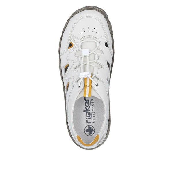 Обувки мръсно бяло Rieker