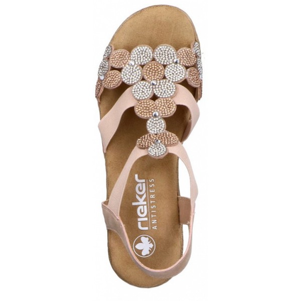 Сандали розово Rieker