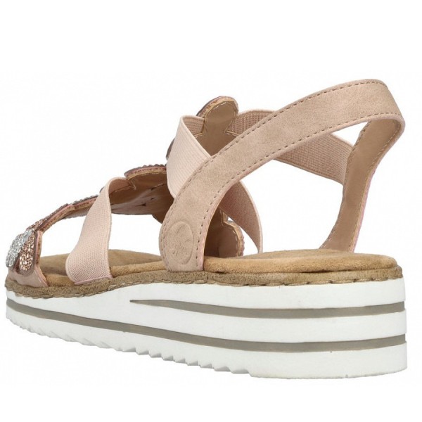 Сандали розово Rieker