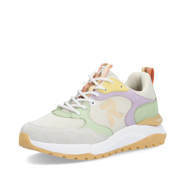 Обувки светла мента крем ли...